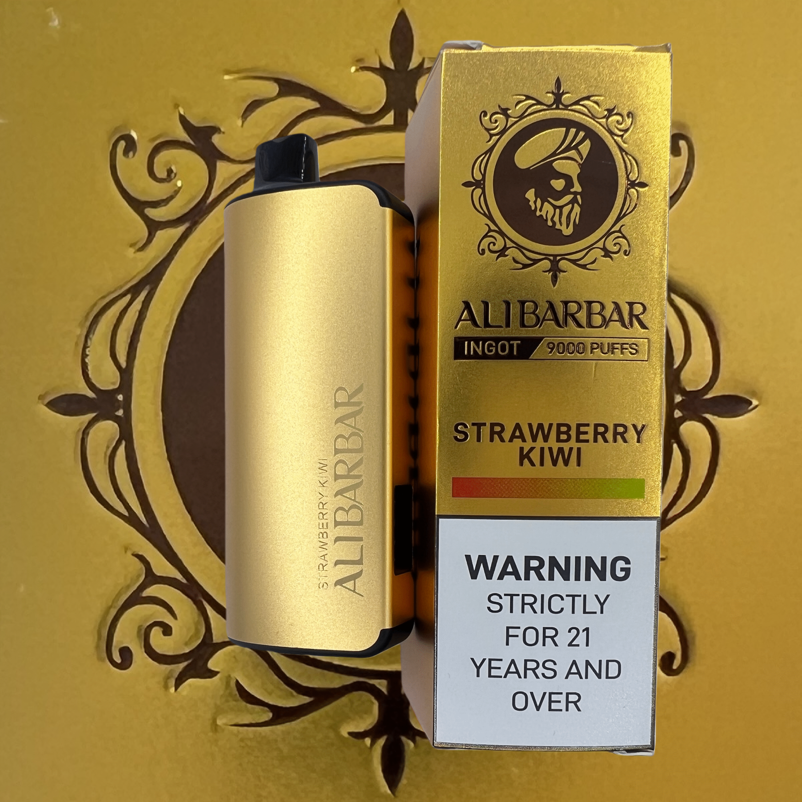 ALIBARBAR 9000 Strawberry Kiwi Flavor