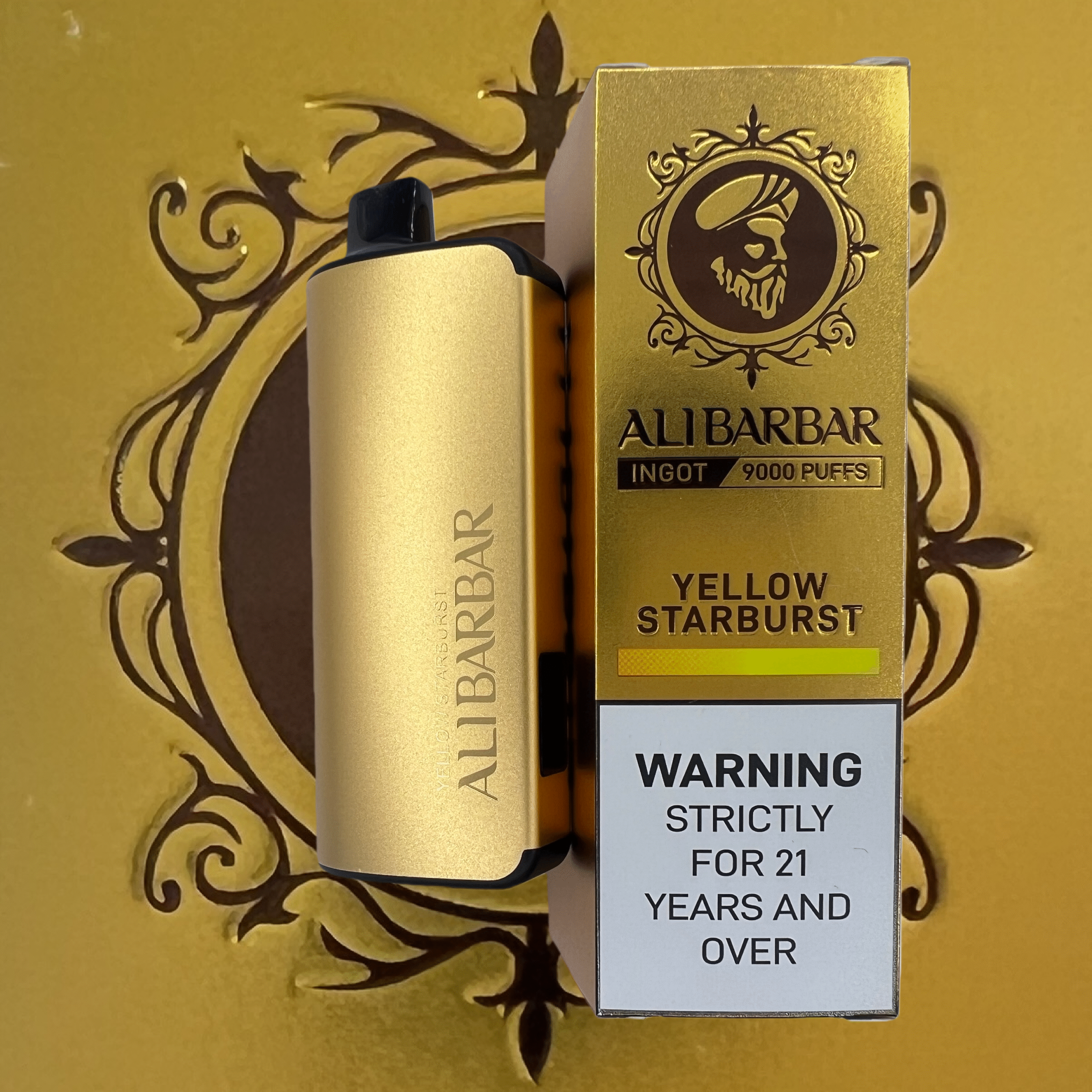 ALIBARBAR 9000 YELLOW STARBURST Flavor