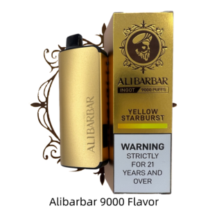 Alibarbar Ingot 9000 YELLOW STARBURST
